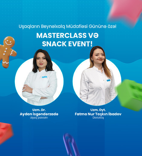 June 1 – a special “Masterclass and Snack Event” dedicated to International Children’s Day