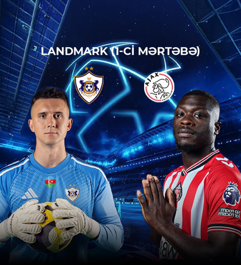 Qarabağ FK - AFC Ajax Çempionlar Liqası Futbol yayımı