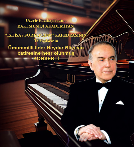 İxtisas fortepiano kafedrasının tələbələrinin konserti