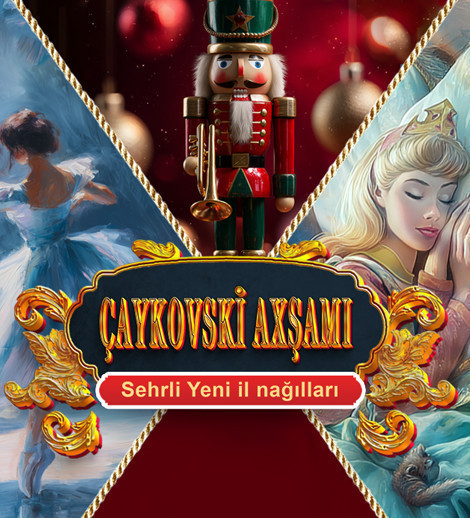 Çaykovski axşamı: Sehrli Yeni il nağılları. Video instalyasiyalı konsert. Ars Caspia Ensemble