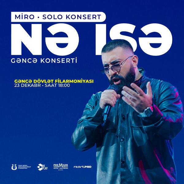 Miro. Solo Konsert  Gəncədə