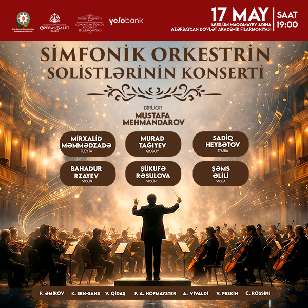 Simfonik orkestrin solistlərinin konserti