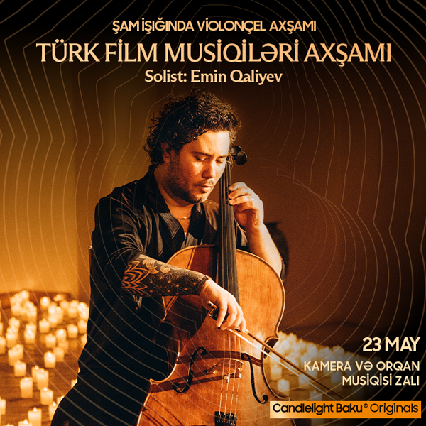 Turkish Film Music Evening. Candlelight concert. Candlelight Baku.
