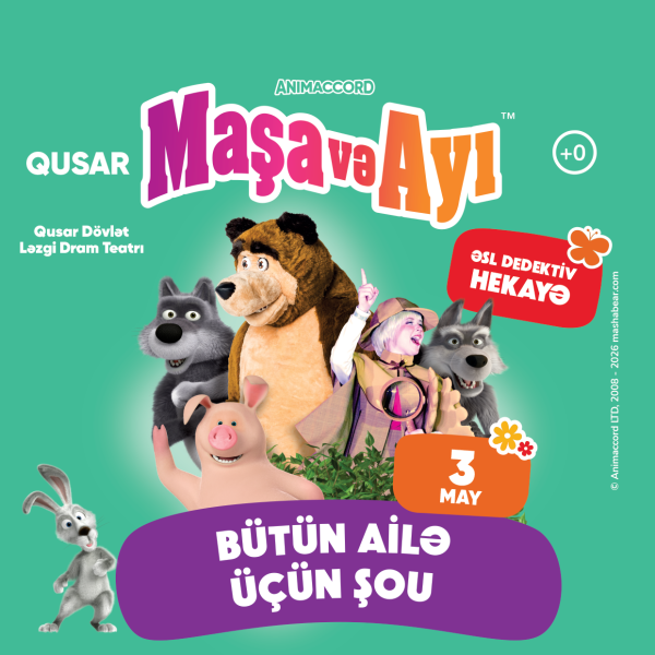 Maşa və Ayı. Əsl detektiv hekayə - Qusar