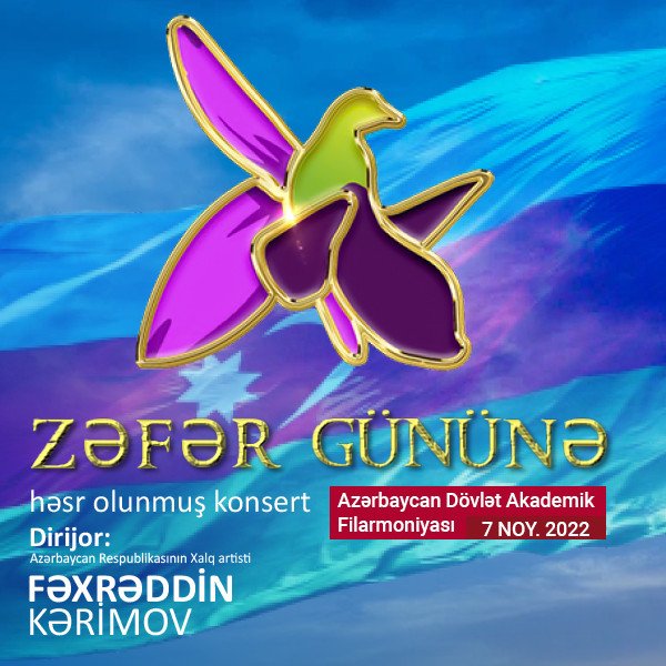 “Zəfər günü”nə həsr olunmuş konsert ADSO Dirijor:F.Kərimov