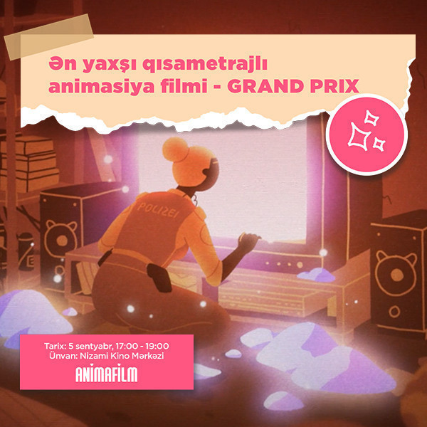 8 ANIMAFİLM Best short animated film – GRAND PRIX
