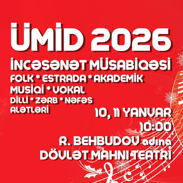 “Ümid 2026” International Art Competition