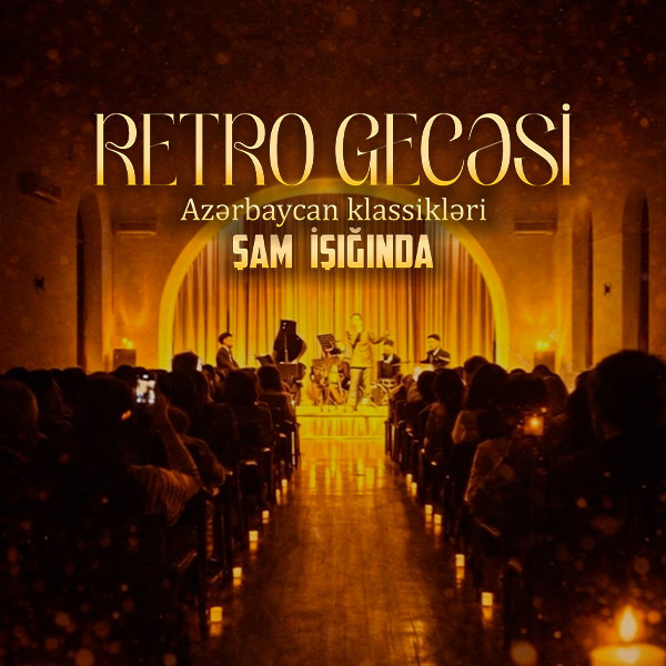 Retro Night Surrounded by Candles