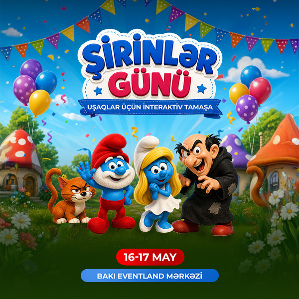 Şirinlər Günü Bakida