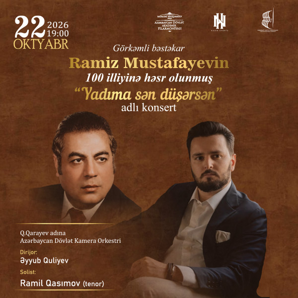 Ramiz Mustafayev - "Yadıma sən düşərsən"