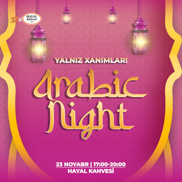 “Arabic night” only woman