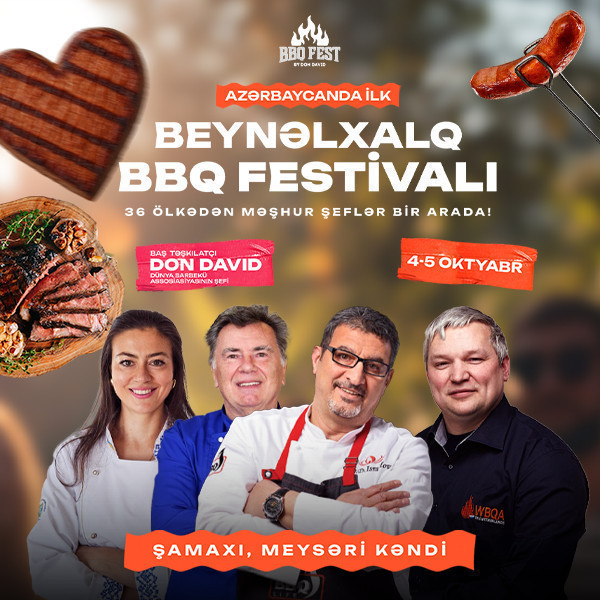 BBQFEST - Şamaxıda ilk dəfə Beynəlxalq Barbekü Festivalı
