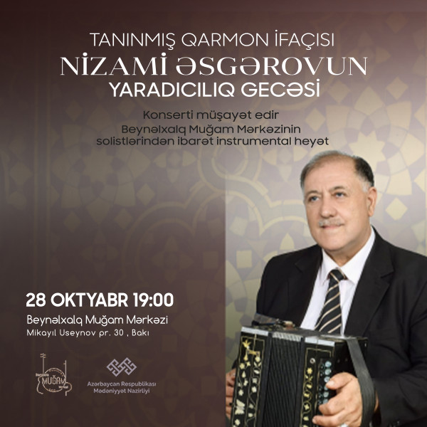 Nizami Əsgərovun yaradıcılıq gecəsi