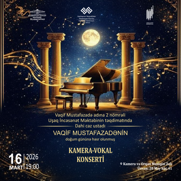 Chamber-Vocal Concert Dedicated to Vaqif Mustafazade’s Birthday