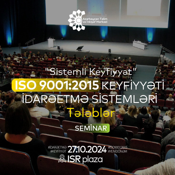 ISO 9001:2015 quality management systems - requirements