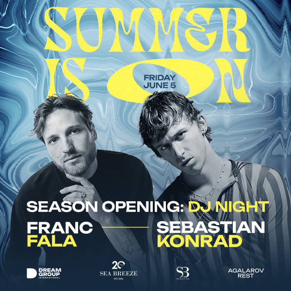 Sea Breeze Summer Live 2026 Sebastian Konrad & Franc Fala