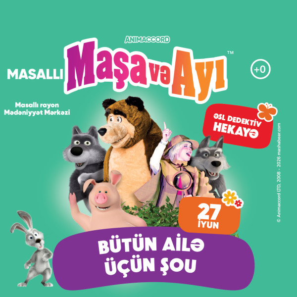 Maşa və Ayı. Əsl detektiv hekayə - Masallı