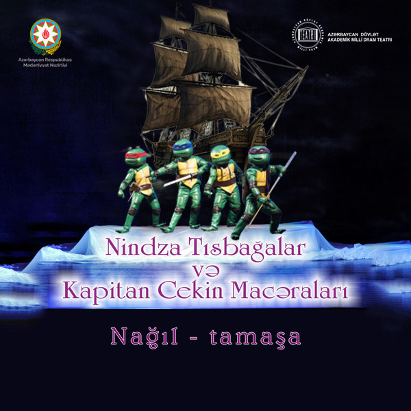 Nindza Tıspağalar və Kapitan Cekin macəraları