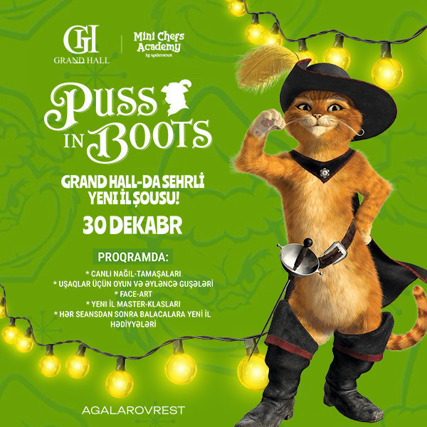 Sehrli nağıl “Çəkməli pişik”