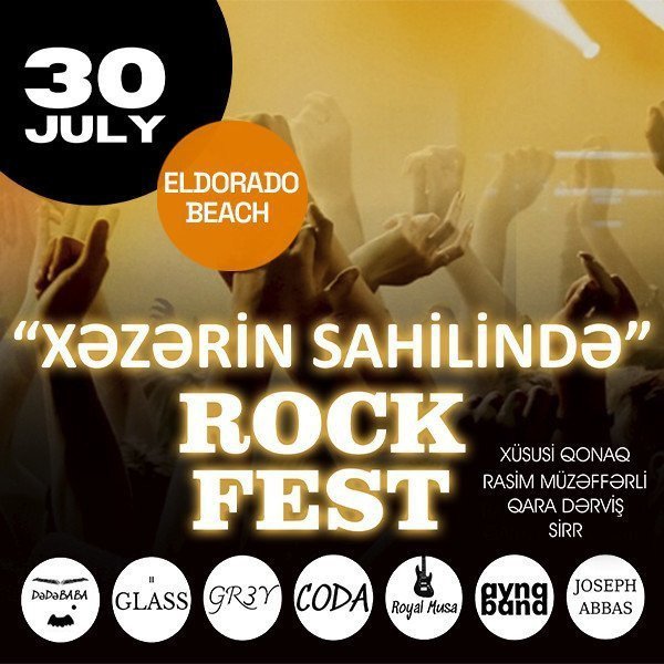 "Xəzərin Sahilində" adlı ROCK festival