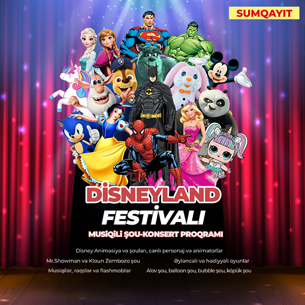 Disneyland Festival in Sumgait