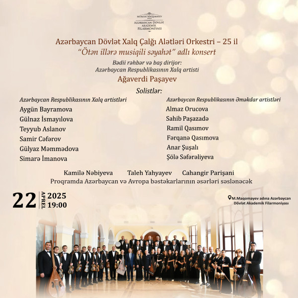 Azerbaijan State Orchestra of Folk Instruments - 25 years