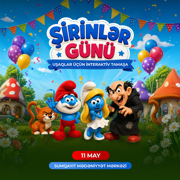 Şirinlər Günü Sumqayıtda