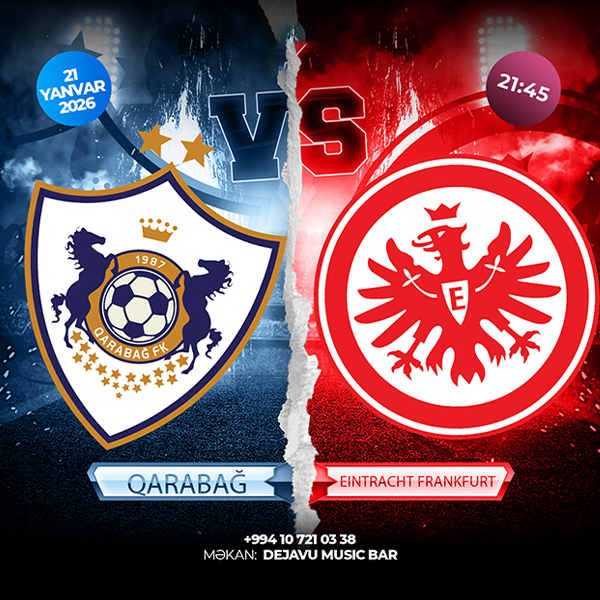 Canlı Yayım | Qarabağ vs Eintracht Frankfurt