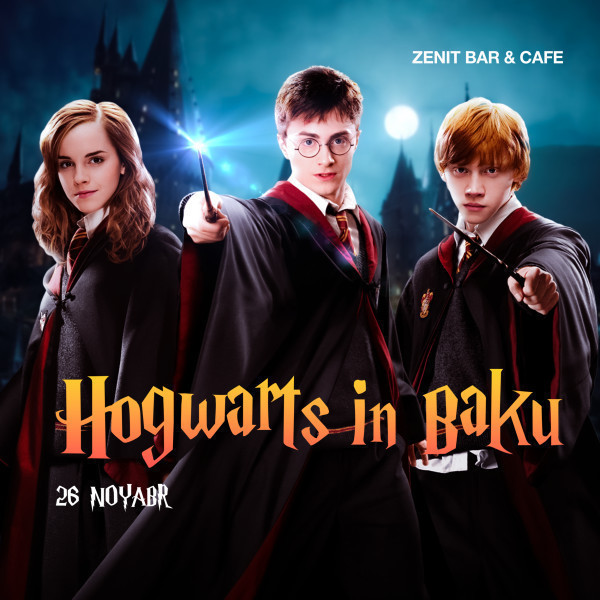 “Hogwarts in Baku” Harry Potter