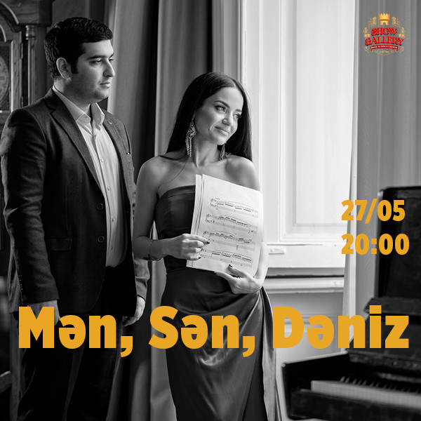 "Mən, Sən, Dəniz" adlı musiqili poeziya