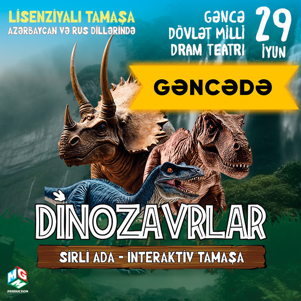 Dinozavrlar Gəncədə