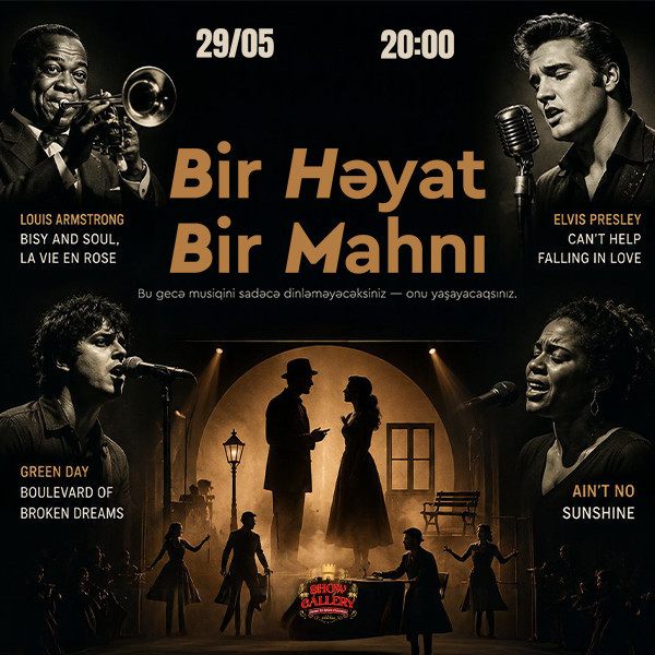 “Bir həyat-Bir mahnı”