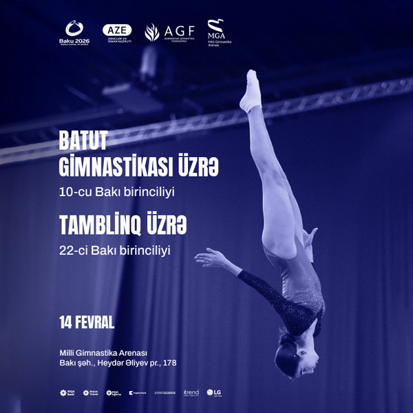 Batut gimnastikası üzrə 10-cu Bakı birinciliyi və tamblinq üzrə 22-ci Bakı birinciliyi