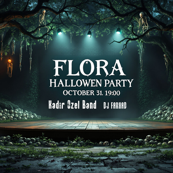 Flora: Halloween party
