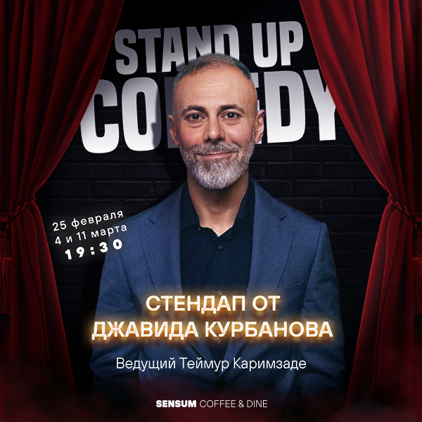 Stand-up Evenings with Javid Kurbanov