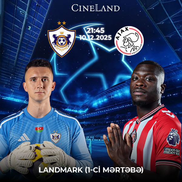 Qarabağ FK - AFC Ajax Çempionlar Liqası Futbol yayımı