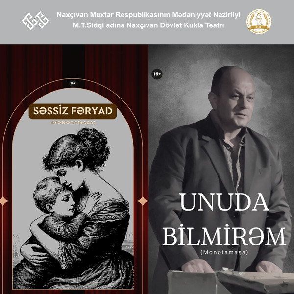 “Silent Cry” and “I Can’t Forget” (Monodramas)