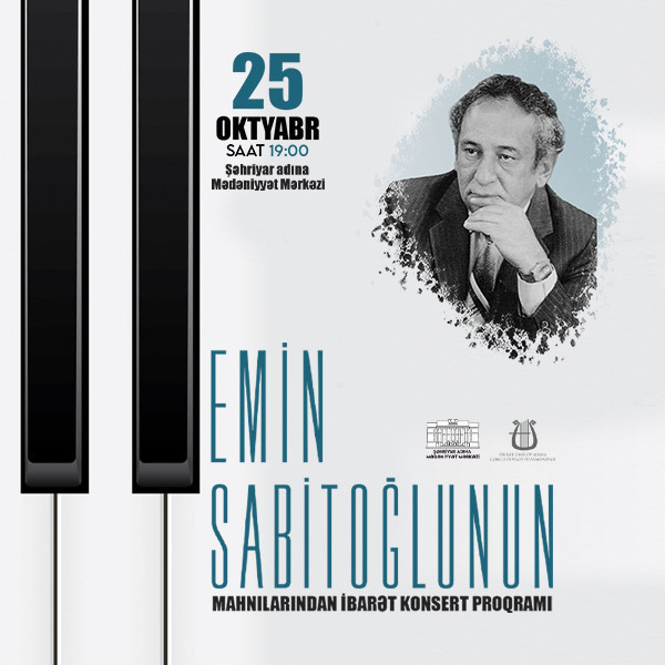 Emin Sabitoğlunun mahnılarından ibarət konsert