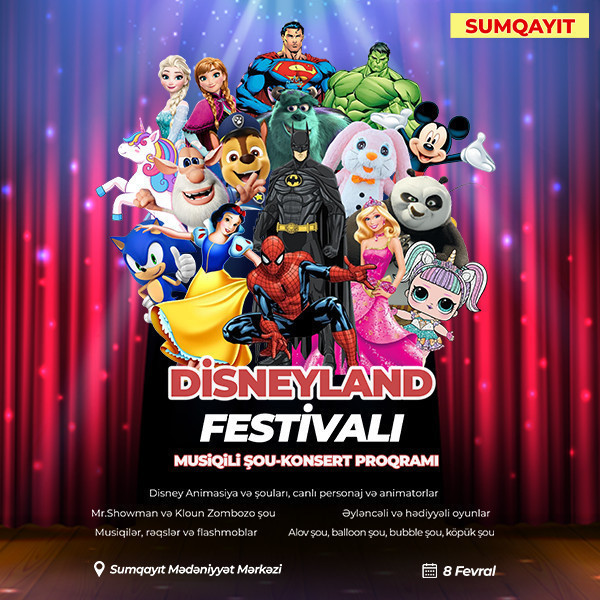 Disneyland Festival Sumqayitda