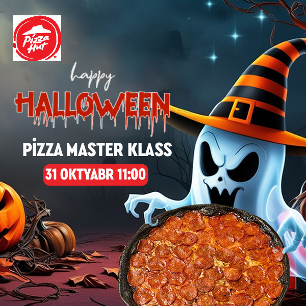 "Счастливого Хэллоуина!" Мастер-класс по приготовлению пиццы