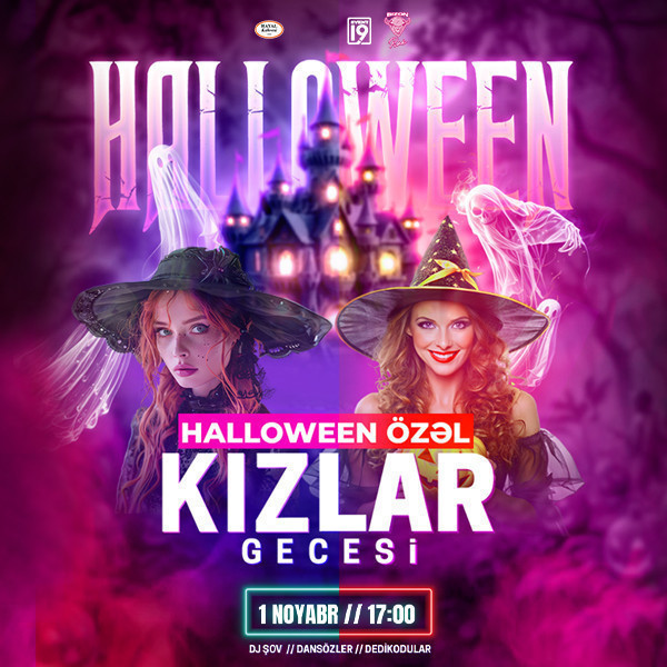 Kızlar gecəsi Halloween özəl