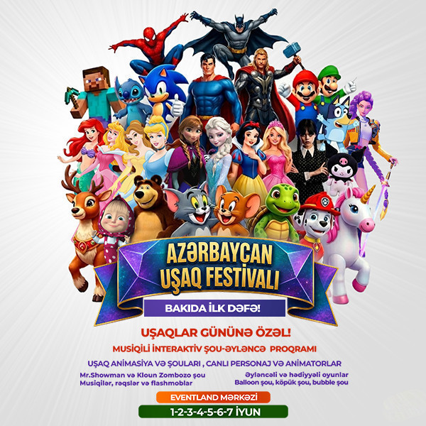 Azərbaycan Uşaq Festivalı Bakida
