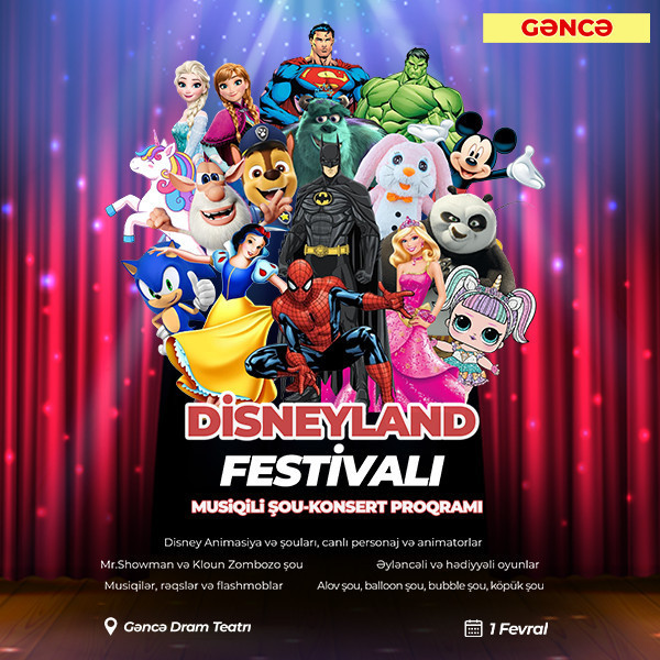 Disneyland Festival in Ganja