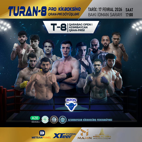 TURAN-8. PRO Kikboksinq. Qran-pri döyüşləri