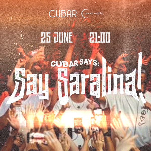 Cubar Says: "Say Saralina"!