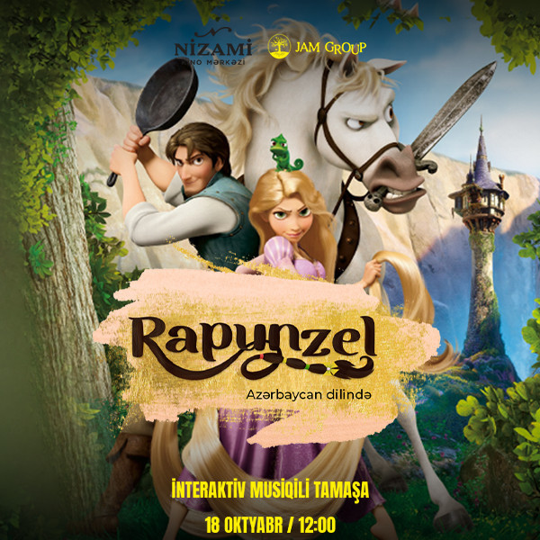 Rapunzel - uşaqlar üçün musiqili tamaşa