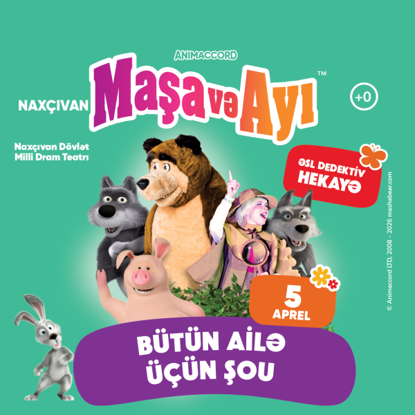 Maşa və Ayı. Əsl detektiv hekayə - Naxçıvan