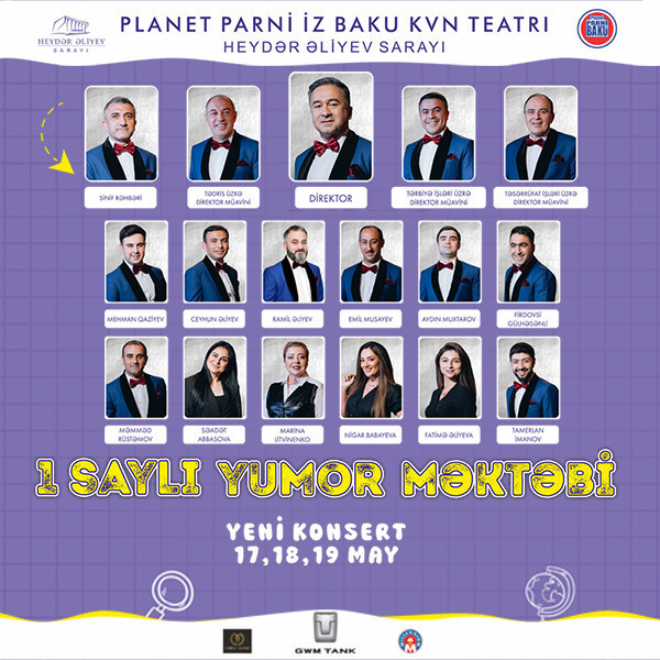 Planet Parni iz Baku KVN Teatrı - 1 Saylı Yumor Məktəbi