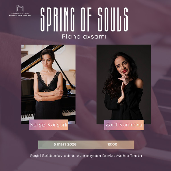“Spring of Souls” – Piano axşamı