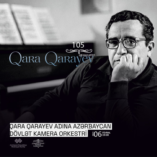 Qara Qarayev – 105 ADKO Dirijor: E.Bağırov Solist: F.Məmmədova